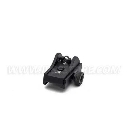 LPA BAR11W+D3 for Adj.shotgun r.s. for Weaver and/or Picatinny rail with D3 ( Optional tritium ghost ring )
