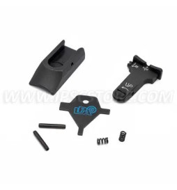 LPA BAR13 for Adjustable rear sight in windage and elevation by click screws