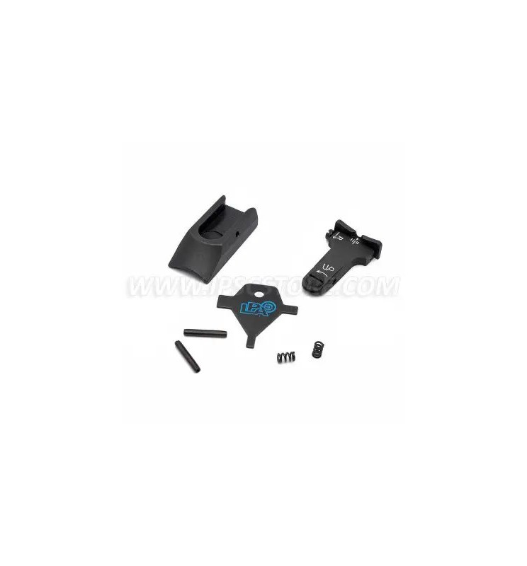 LPA BAR13 for Adjustable rear sight in windage and elevation by click screws LPA BAR13 for Adjustable rear sight in windage and elevation by click screws