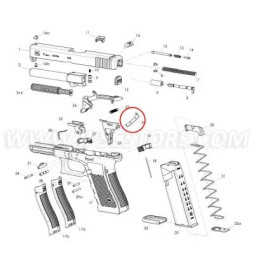 Eemann Tech Competition Connector for GLOCK